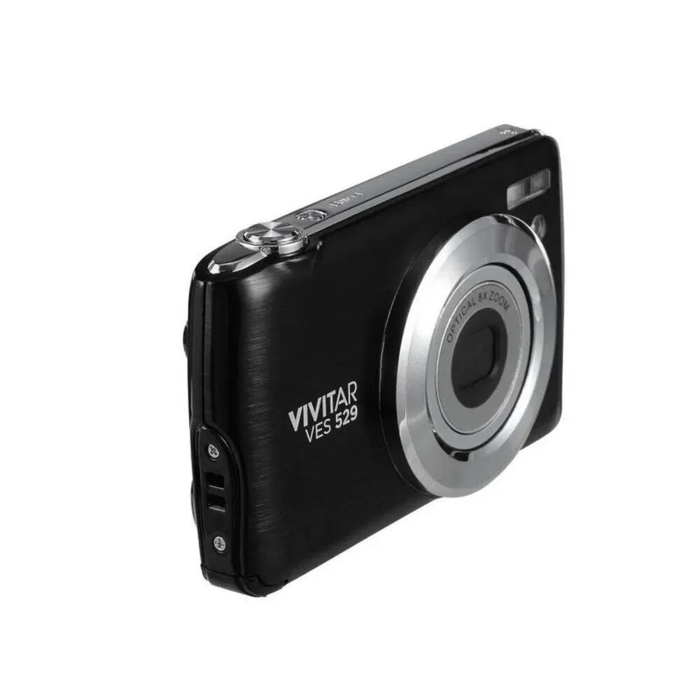 Open Box - Vivitar -  16mp Optical Lens Digital Camera - Black Black